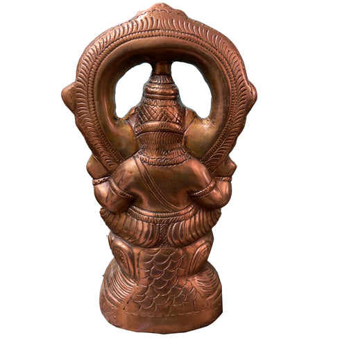 Bronze Idol Lord Ganapathi with Arch